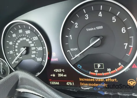 2015 BMW 320 xDrive z USA, uszkodzony, nr VIN WBA3C3C51FK202871